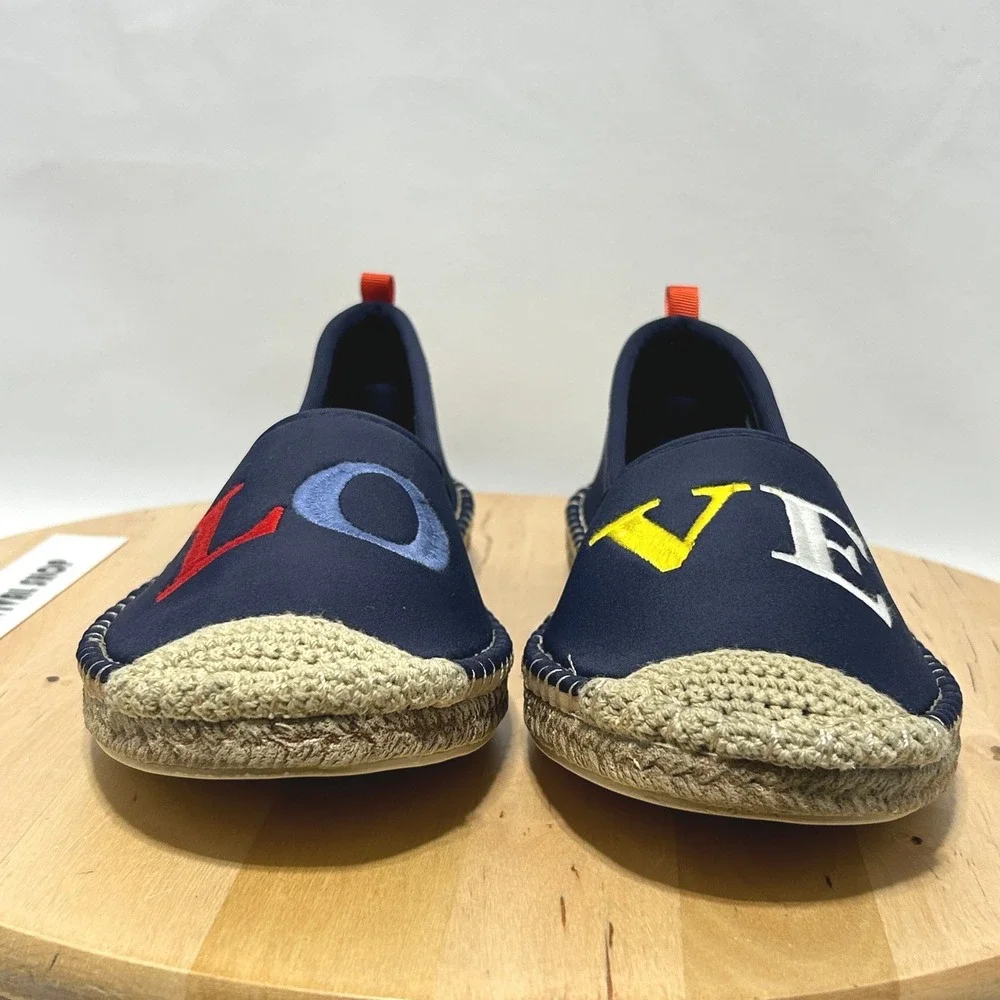 Sea Star Beachwear Beachcomber Love Flat Espadrille Water Shoes - Size 9